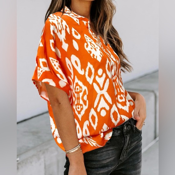 NEW Woman’s orange top size XXL - Picture 2 of 3